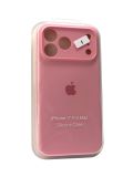 Чохол iPhone 17ProMax Silicon Case original FULL Camera №6 Light pink (4you)