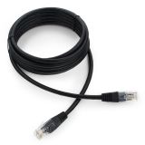 Кабель мережевий RJ45 3м Cablexpert PP12-3M / BK, чорний (кручена пара)