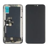 LCD iPhone XS с черным тачскрином + дисплейная рамка ORIGINAL (переклееное стекло) (M) 