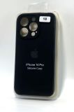Чехол iPhone 14Pro Silicon Case original FULL Camera №18 Black (4you)