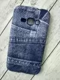 Чохол Samsung J1 Mini / J105 Silicon (щільний) "Jeans" blue "Акційна ціна"