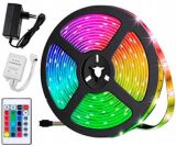 Светодиодная лента 2835 (HM-1) RGB 5м+пульт