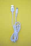 Usb-cable iPhone 5 4you Tems white (2A) (від10шт - 10%)