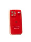 Чохол iPhone 16ProMax Silicon Case original FULL Camera №14 Red (4you)