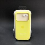 Чехол iPhone 17Pro Silicon Case original FULL №40 lemon (4you)
