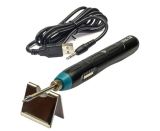Паяльник USB WEP 947 портативний із підставкою (живлення від USB 5V, 9W, t 500 гр C) (М)