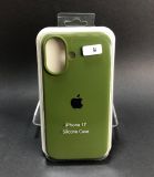 Чохол iPhone 17 Silicon Case original FULL №64 olive green (4you)