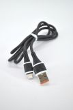 Usb-cable iPhone 5 4you Oskol (2.1A) black (тех.пак)