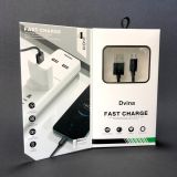 Usb-cable Micro USB 4you Dvina black (3A, 1m, преміум упаковка) - НОВИНКА!