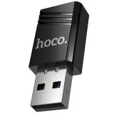 Бездротовий WiFi адаптер Hoco HI38 WiFi4 Black