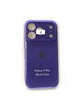 Чохол iPhone 17Pro Silicon Case original FULL Camera №37 ultra violet (4you)