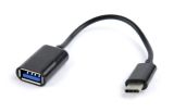 Переходник Cablexpert A-OTG-CMAF2-01 с Type C папа на USB 2.0 мама (Micro OTG, каб., 15см)
