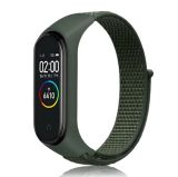Ремешок на браслет фитнес Xiaomi mi band 3/4 Velcro Хаки
