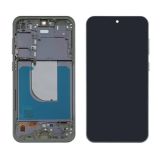 LCD Samsung S23 FE (5G)/ S711 (2023) с черным тачскр.и серой корп. рамкой GH82-32854A Original (M)