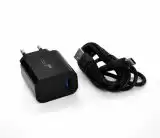 МЗП 4you A12 (1200mAh - 100%, 1 USB, Led підсвічування, Exclusive design) black + Type C
