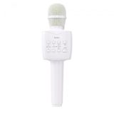 Микрофон-караоке беспроводной HOCO BK5 "Cantando" (Bluetooth 5.0, USB слот, 1-динамик) White