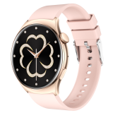 Часы Smart Watch 4you SPACE (1.43 AMOLED Звонки,фонарик, aluminum,12мес гар) CORAL PINK - Новинка!