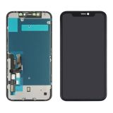 LCD iPhone 11 з чорним тачскрином + дисплейна рамка Original (переклеєне скло) (M) 