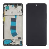 LCD Xiaomi Redmi Note 13(4G) із чорним тачскрином + корпусна рамка IPS (M)