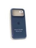 Чехол iPhone 17ProMax Silicon Case original FULL №49 navy blue (4you)