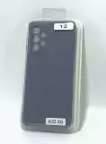 Чохол Samsung A33(5G) Silicon Original FULL №12 Charcoal grey (4you)