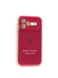 Чехол iPhone 17ProMax Silicon Case original FULL Camera №35 rose red (4you)
