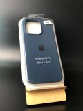 Чохол iPhone 16Pro Silicon Case original FULL №54 steel blue (4you)