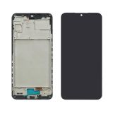LCD Samsung A16 (5G)/A166 (2024) із чорним тачскрином + корпусна рамка IPS (M) 