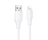 Usb-cable iPhone 5 HOCO X124 1m (круглий) White
