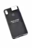 Чохол iPhone XS Max Silicon Case original FULL №18 black (4you)