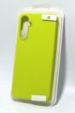 Чехол Samsung A35 Silicon Original FULL №8 Yellow (4you) "Акционная цена"