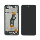 LCD TECNO Spark Go 2 (KM4) з чорним тачскрином + корпусна рамка (М) 