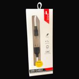 Usb-cable Micro USB 4you Dnister white (2.4A, Silicon Perfect) - Універсальна упаковка