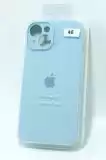 Чохол iPhone 15 Silicon Case original FULL Camera №45 sky blue (4you) 