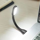 LED USB лампочка 3W гнучка, холодне світло чорна (М) - Ціна Тижня!