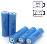 АКБ літієвий 14500, 3,7V 800mA/год (50*14мм) котакти для точкового зварювання без захисту (W) - Ціна Тижня!