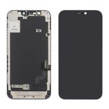 LCD iPhone 12 mini с чёрным тачскрином + дисплейная рамка GX-AMOLED (M) 