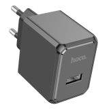 СЗУ-USB HOCO CS11A 1 Usb Black (блістер)