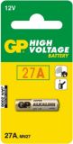 Батарейка GP 27AF-2C5 Alkaline MN27, для ПУ (5 в блистере) 