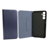 Flip Cover for Samsung A24(4G) Fiber Dark blue (4you)