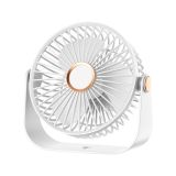 Вентилятор Air circulation fan MST-A3 White (настільний, АКБ, 3 режими, 5 швидкостей, 360°, Type-C)