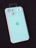 Чехол iPhone 11Pro Silicon Case original FULL Camera №46 mint gam (4you) "Акционная цена"