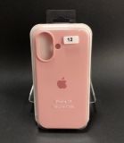 Чехол iPhone 17 Silicon Case original FULL №12 salmon pink (4you)