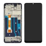 LCD Oppo A5 (2020) A9 (2020) із чорним тачскрином + корпусна рамка (М) 