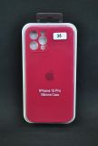 Чехол iPhone 11ProMax Silicon Case original FULL Camera №35 rose red (4you) "Акционная цена"