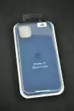 Чохол iPhone 11 Silicon Case original FULL №49 navy blue (4you)