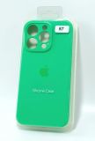 Чехол iPhone 13ProMax Silicon Case original FULL Camera №57 grass (4you) "Акционная цена"