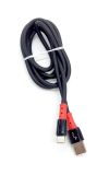 Usb-cable Type-C 4you Granta (3A, 1.2м, черный) (от10шт - 10%)
