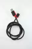 Usb-cable iPhone 5 4you Niagara ( 2.1A, чорний, 1.2м )