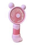 Вентилятор ручний MINI FAN SD-88 (підставка для телефону, 3 режими) Pink